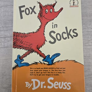 Fuchs in Socken, Märchenbuch für Kinder, Dr. Seuss