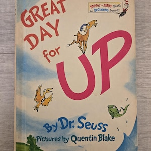 Great Day for Up, Vintage Kinderbuch, Dr. Seuss