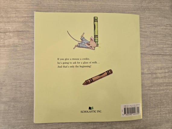 If You Give a Mouse a Cookie, A Vintage Children's Book - Etsy
