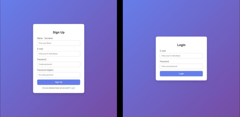 Modern HTML & CSS Login and Sign up Form Templates – Responsive, Clean ...