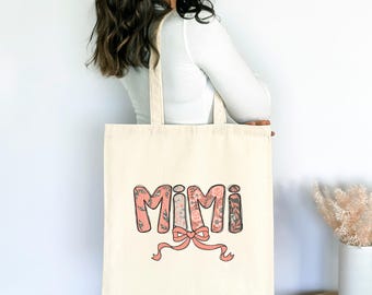 Torba Mimi Floral: Spersonalizowany prezent dla babci