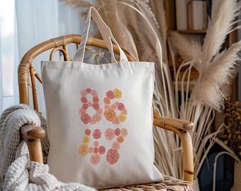 86 47 Torba z nadrukiem Floral Resist, sztuka protestu przeciwko Trumpowi