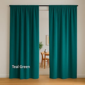 Room Divider Velvet Curtains, Double Sided Velvet Curtain Panels, Doorway Curtains, 17 Color Options. Grommet, Rod Pocket Hanging Types