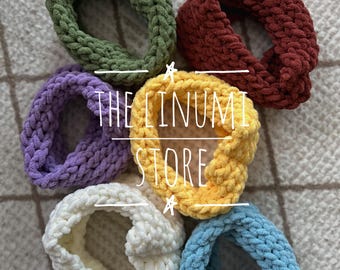 Handmade Knit Baby Neck Warmer – Soft Toddler Winter Scarf – Cozy Kids Cowl