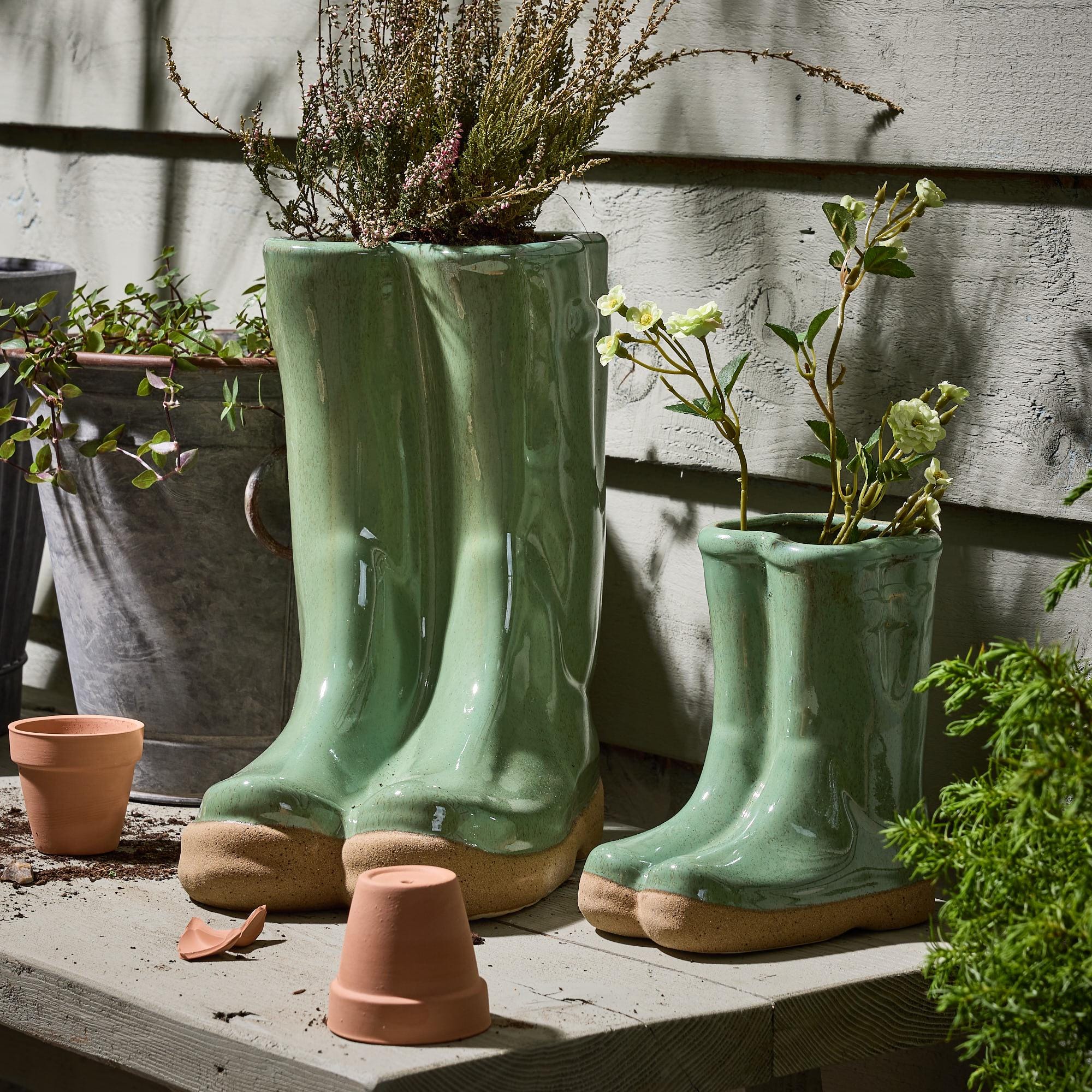 Personalised Wellington Boot Planter UK