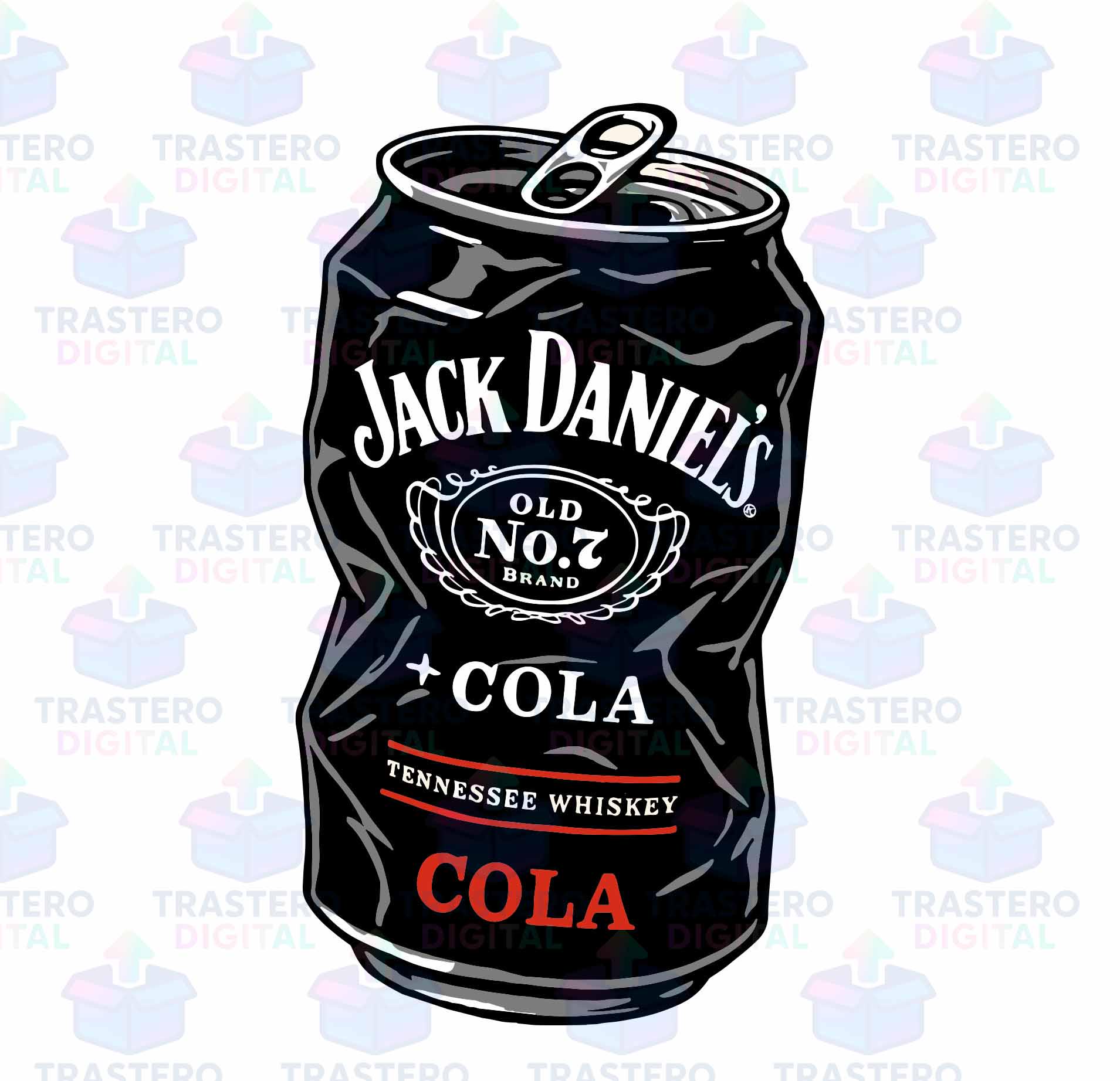 Cans Jacky Cola Flasche 275 Ml Whiskey Cola
