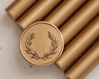 Antique Gold Sealing Wax, 6 Sticks | Wedding Invitations Wax Seal, Cards & Envelope, Gift Wrapping