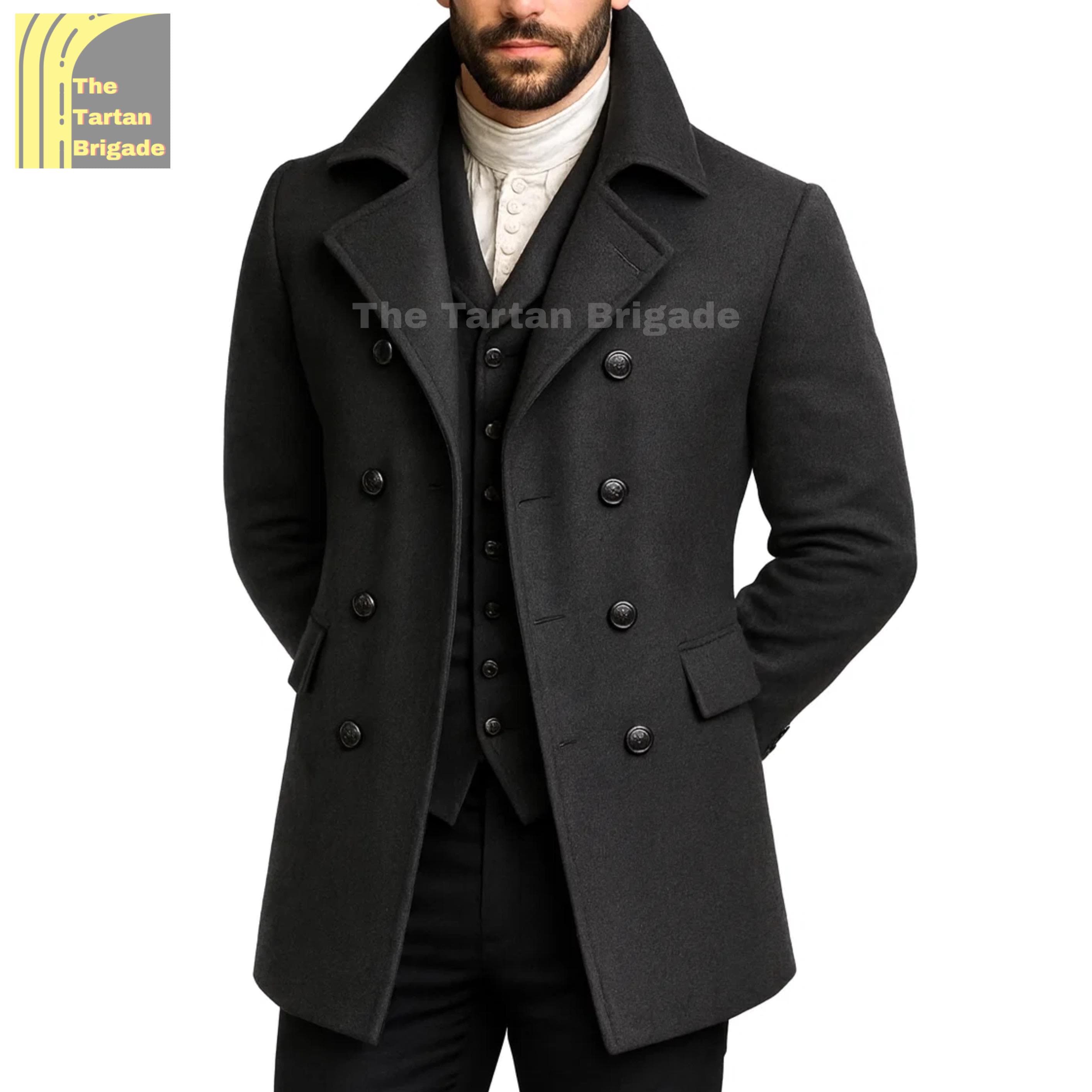 1940s Navy Pea Coat - Etsy