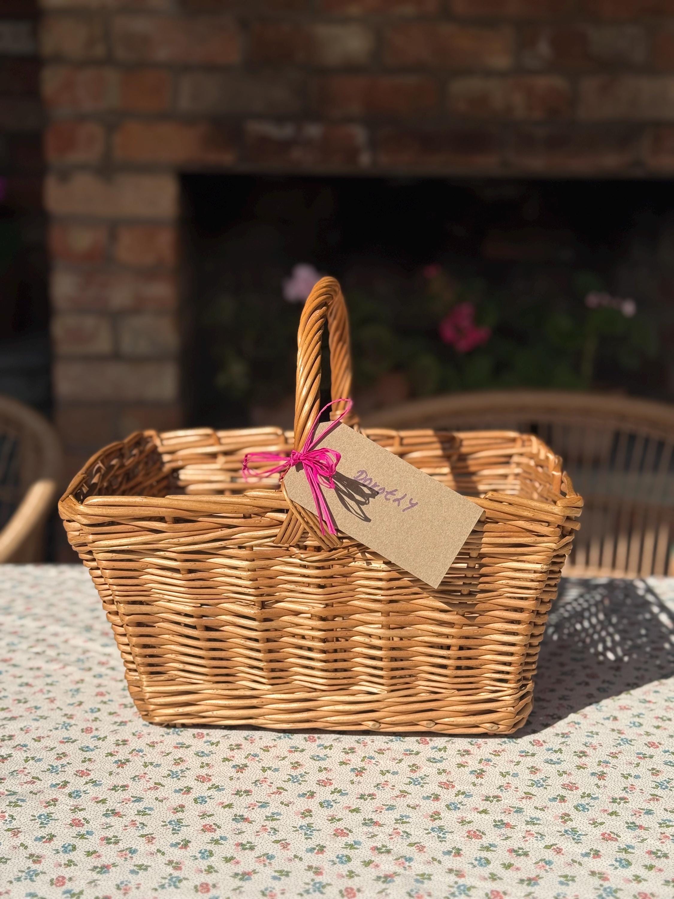 1940s Wicker Basket UK
