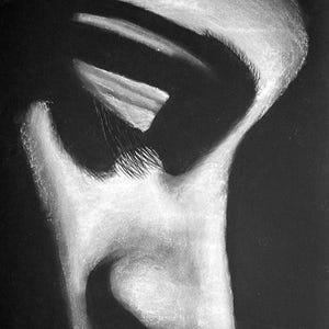Emotive - an original pastel drawing