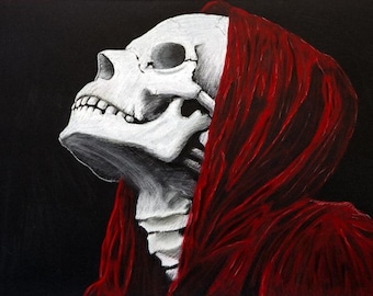 La vie après la mort - la grâce - un dessin original au pastel
