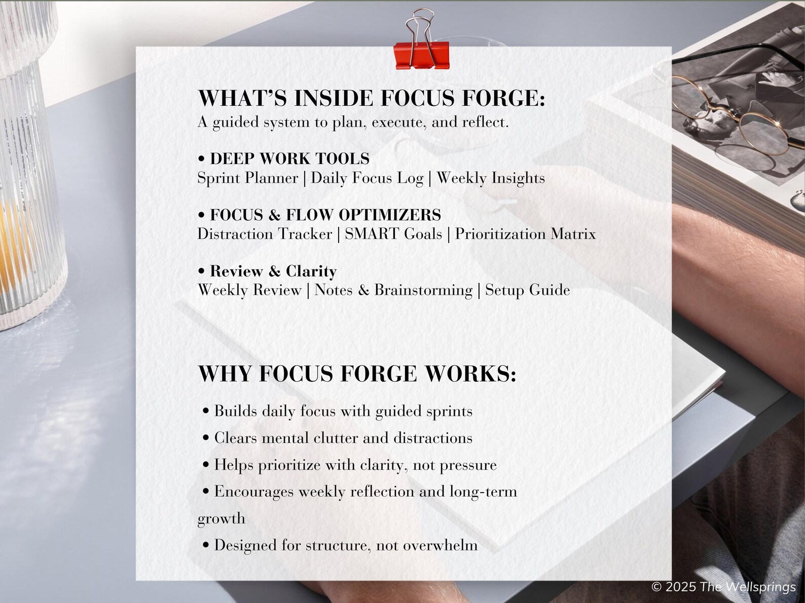 Focus Planner • Deep Work System & Productivity Kit • Eisenhower Matrix ...