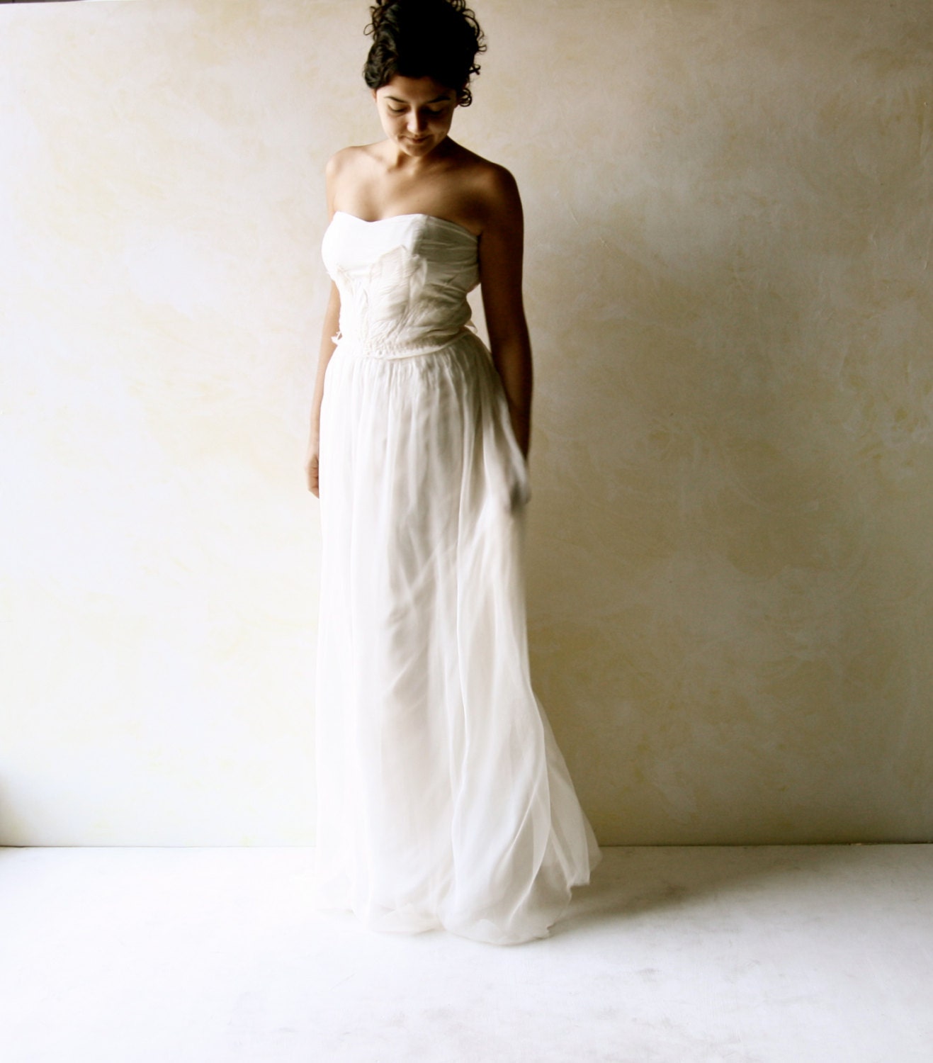 Wedding Dress Hippie Boho wedding Dress Alternative wedding | Etsy