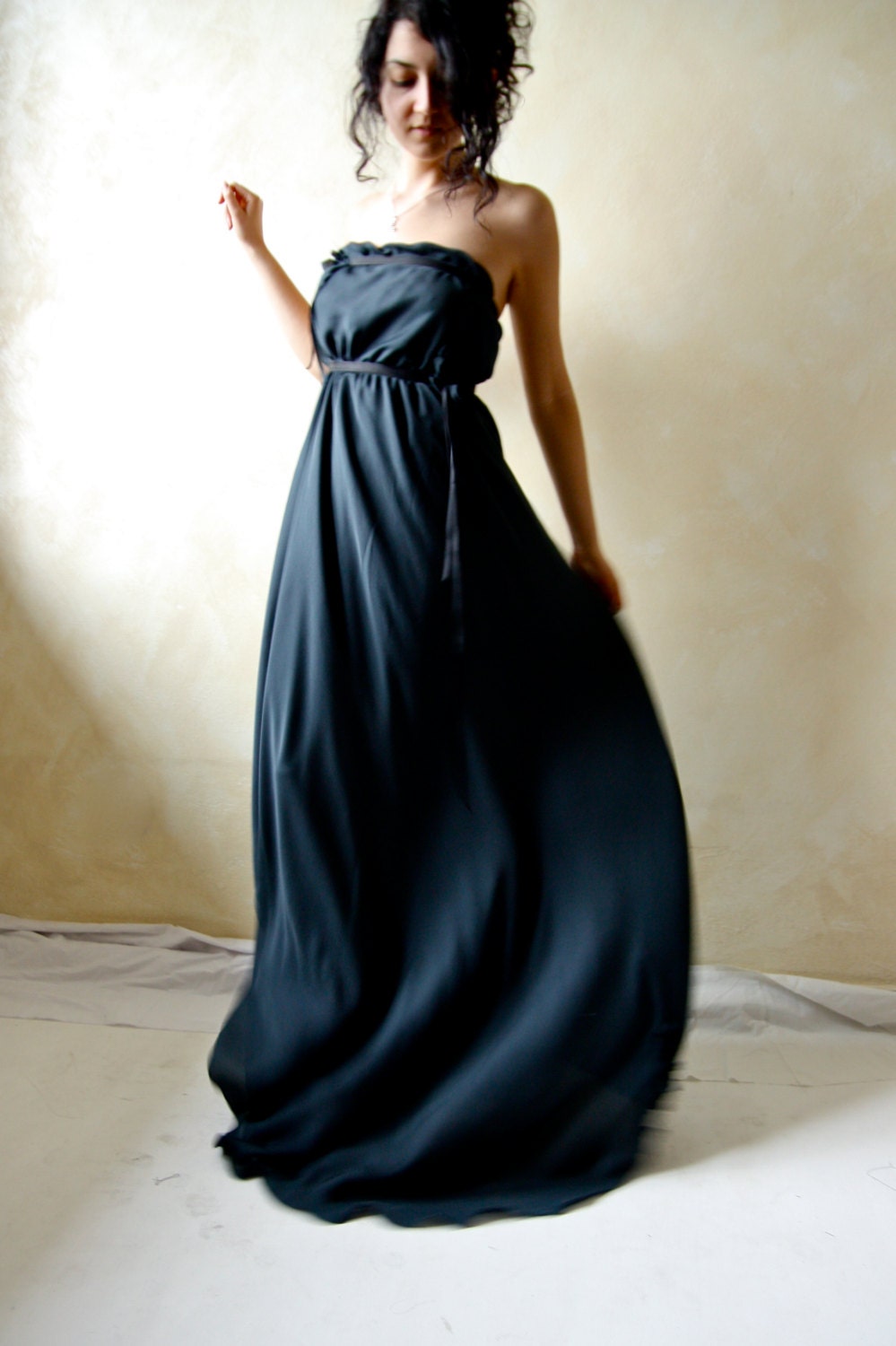 Black Wedding Dress Black Dress Evening Dress Alternative | Etsy