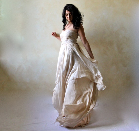 Abiti da sposa in seta shop