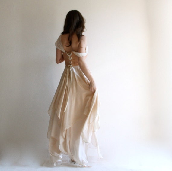 Abito da sposa pesca abito da sposa colorato abito da sposa | Etsy Italia