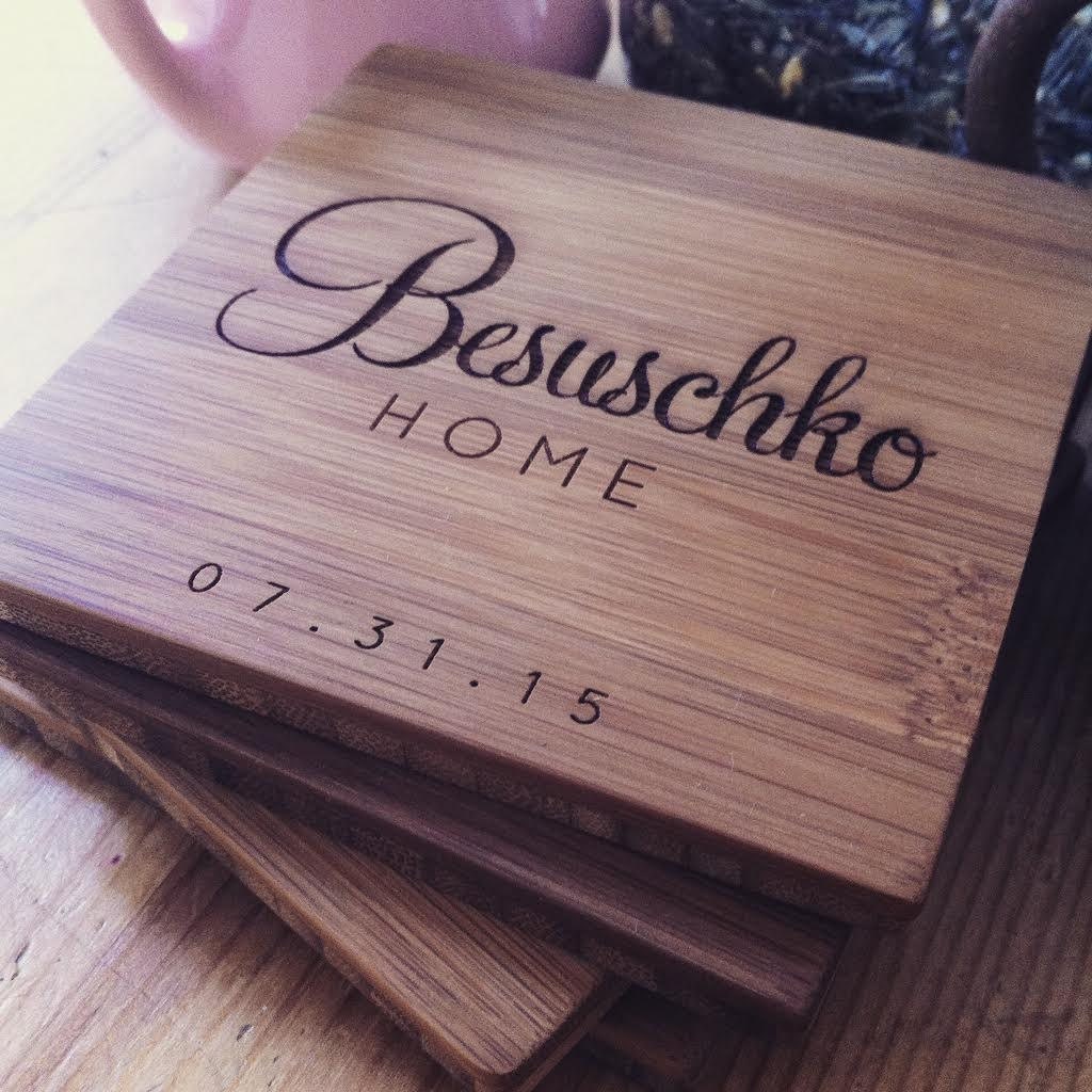 Custom Coasters, Wood Coasters, Engraved Coasters, Personalized Coaster