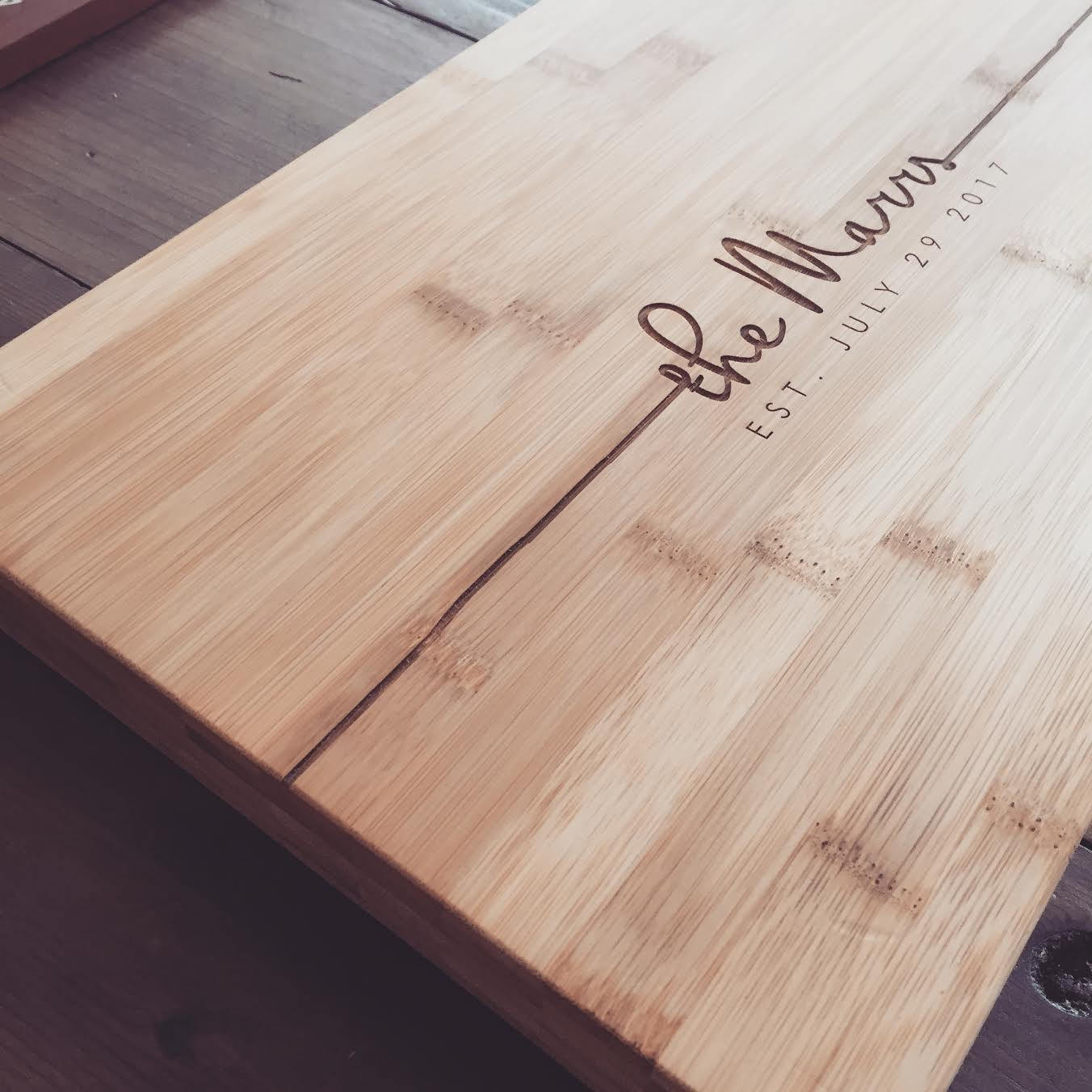Custom Cutting Board, Personalized Chopping Board, Engraved Cheese