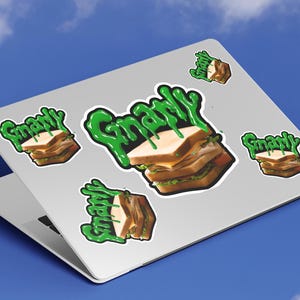 Katseye Gnarly Inpired Sticker, Kpop inspirierter ästhetischer Vinyl-Aufkleber, trendiger Popkultur-Aufkleber, niedlicher K-Pop Fan Geschenk, Laptop Aufkleber
