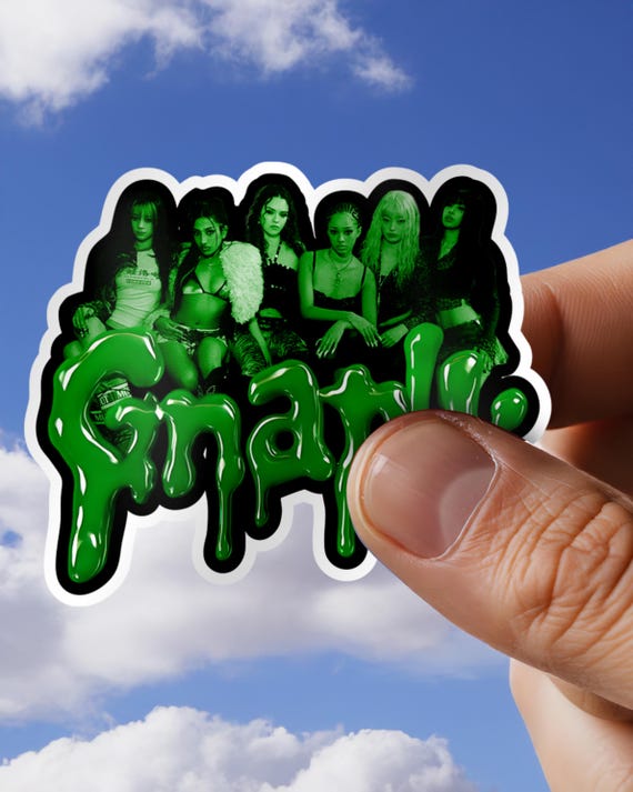Katseye Gnarly Sticker: Kpop Inspired Vinyl Decal - Etsy Israel