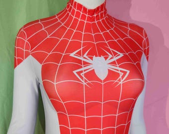 Mary Jane Watson Cosplay Costume Spider-Man Earth 18119 Outfit Halloween Uniform for Women