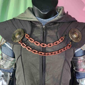 Doctor Doom Cosplay Costume Avengers Doomsday Outfit Halloween Uniform for Men
