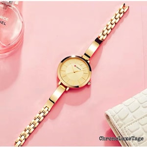 9012 Casual Women Quartz Watch New Creative Vintage Design Elegant Business Wrist Watch Gift for Ladies