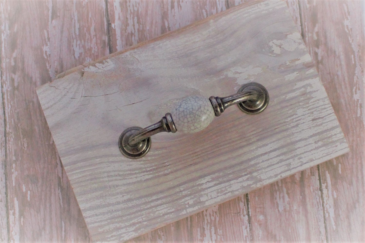 Wooden Bathroom Towel Holder made with Vintage Barn Wood or Necklace