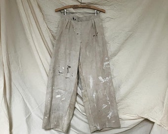 Workwear, Boro inspired pants handmade from upcycled textiles #2