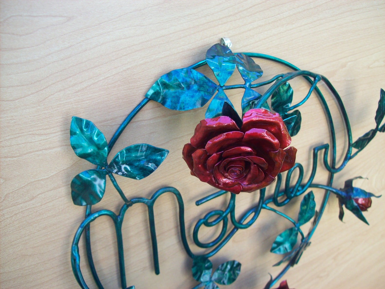 Copper Rose Bush for Mother Metal Sculpture - Etsy
