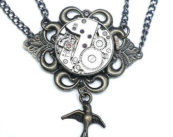 HUGE SALE Neo Victorian Steampunk Necklace