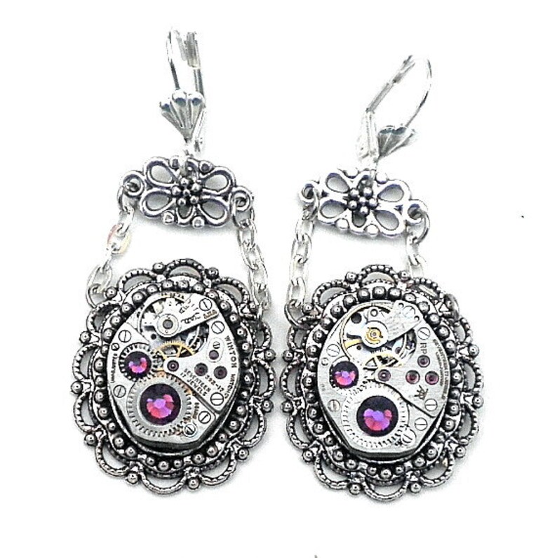 Steampunk Earrings image 1