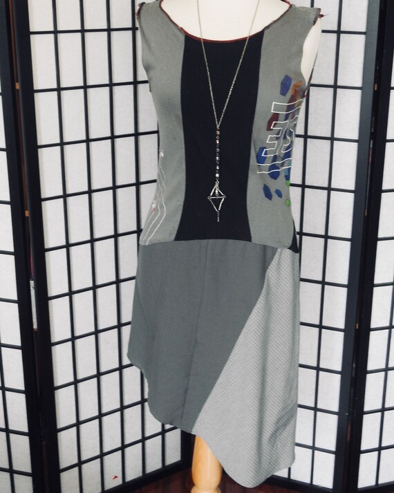 navy blue dress for baby girl COS Asymmetric Deconstructed Shirt Dress in Blue main image 0