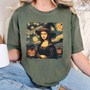 90s Mona Lisa Vintage Shirt - Etsy