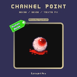 Augapfel Channel Point Icon/Emote für Twitch [PNG]