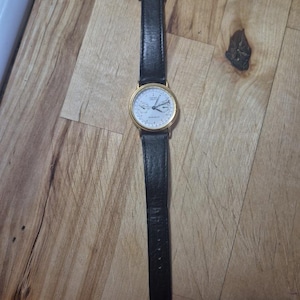 Citizen Elegance 6355 Triple Date Multi-Function Watch - Gold Tone - Vintage