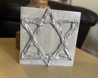 Textured Star of David