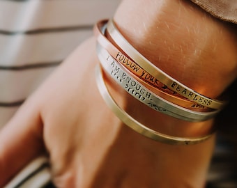 Personalized Cuff Bracelet