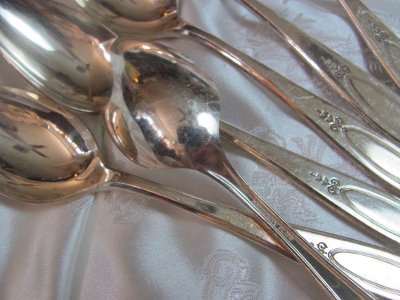 ティースプーン6個セット! ビンテージコミュニティシルバープレート