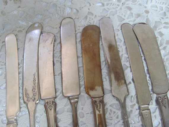 Las mejores ofertas en Cuchillos de mantequilla en objetos antiguos de  plata