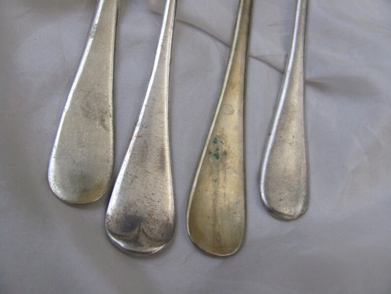 Crab Forks Lot of 4 Silver Plate 3 Prong Forks Crab Seafood Etsy