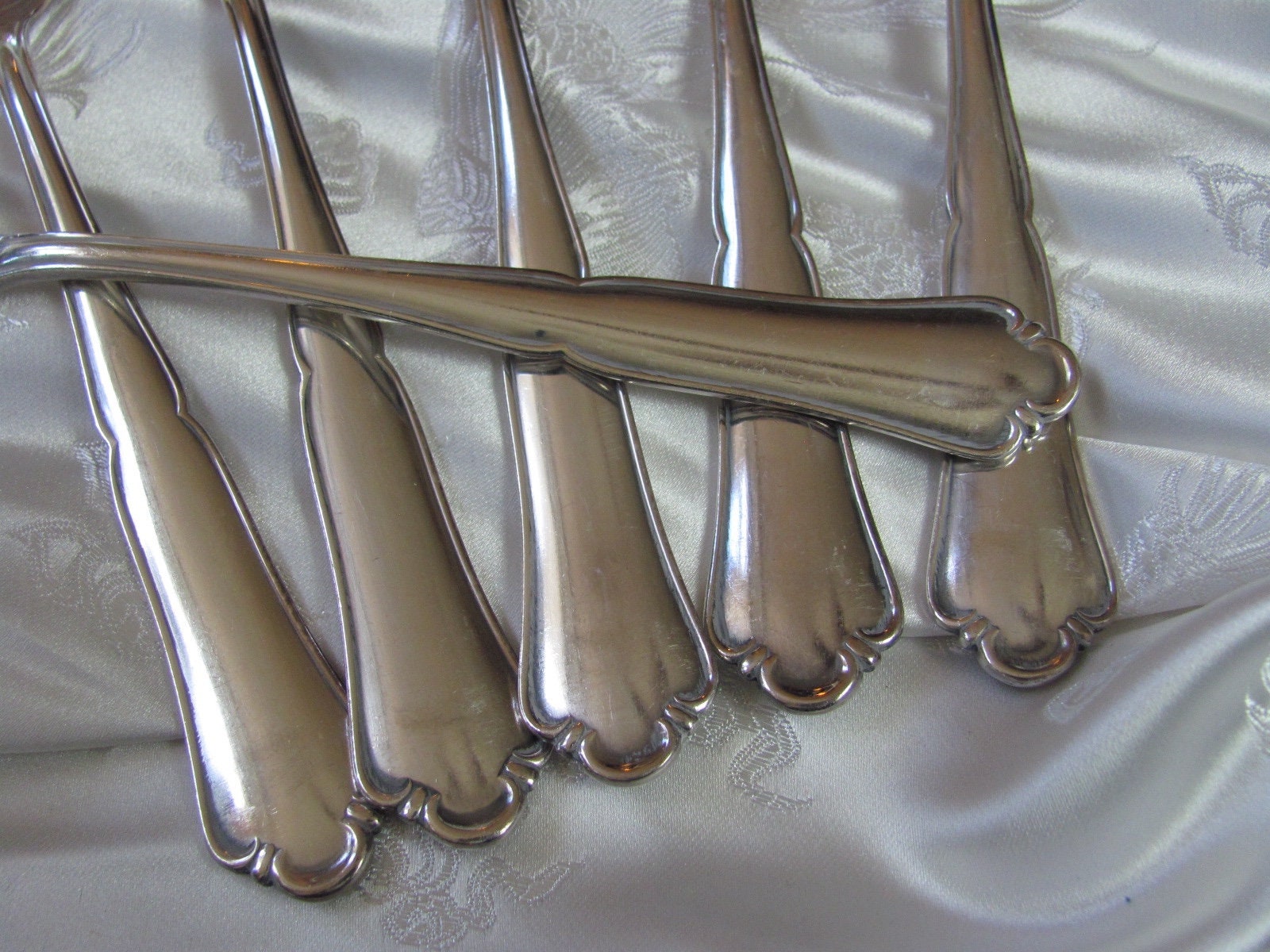 【Bruckmann 90 silverplate】テーブルナイフ　6本セット Bruckmann 90 silverplate】テーブルナイフ 6本セット - メルカリ
