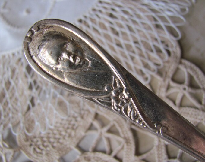 Silver Plate Collectible Baby Spoon Gerber Etsy