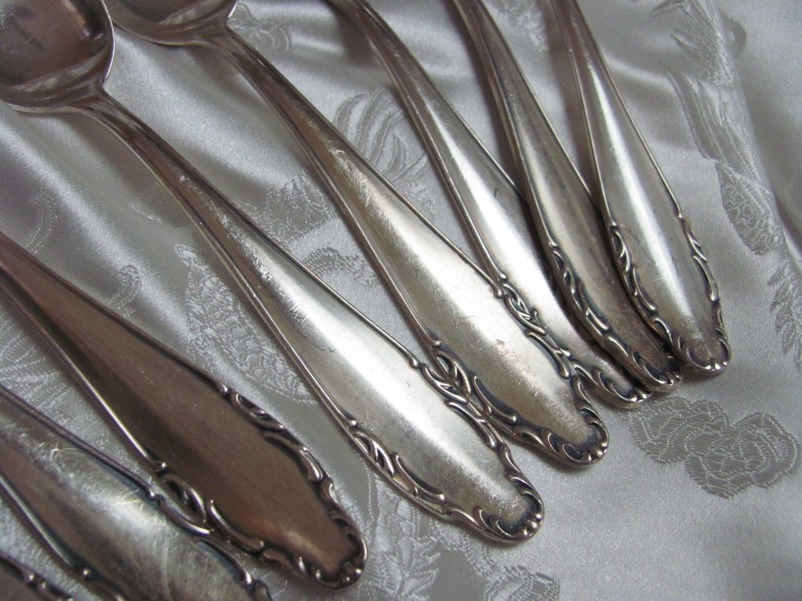 ドイツ製シルバーウェア - シルバープレートセット スプーン5本＋