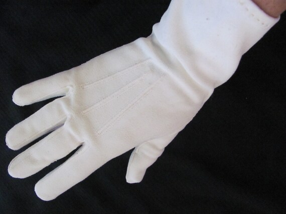 long cotton gloves