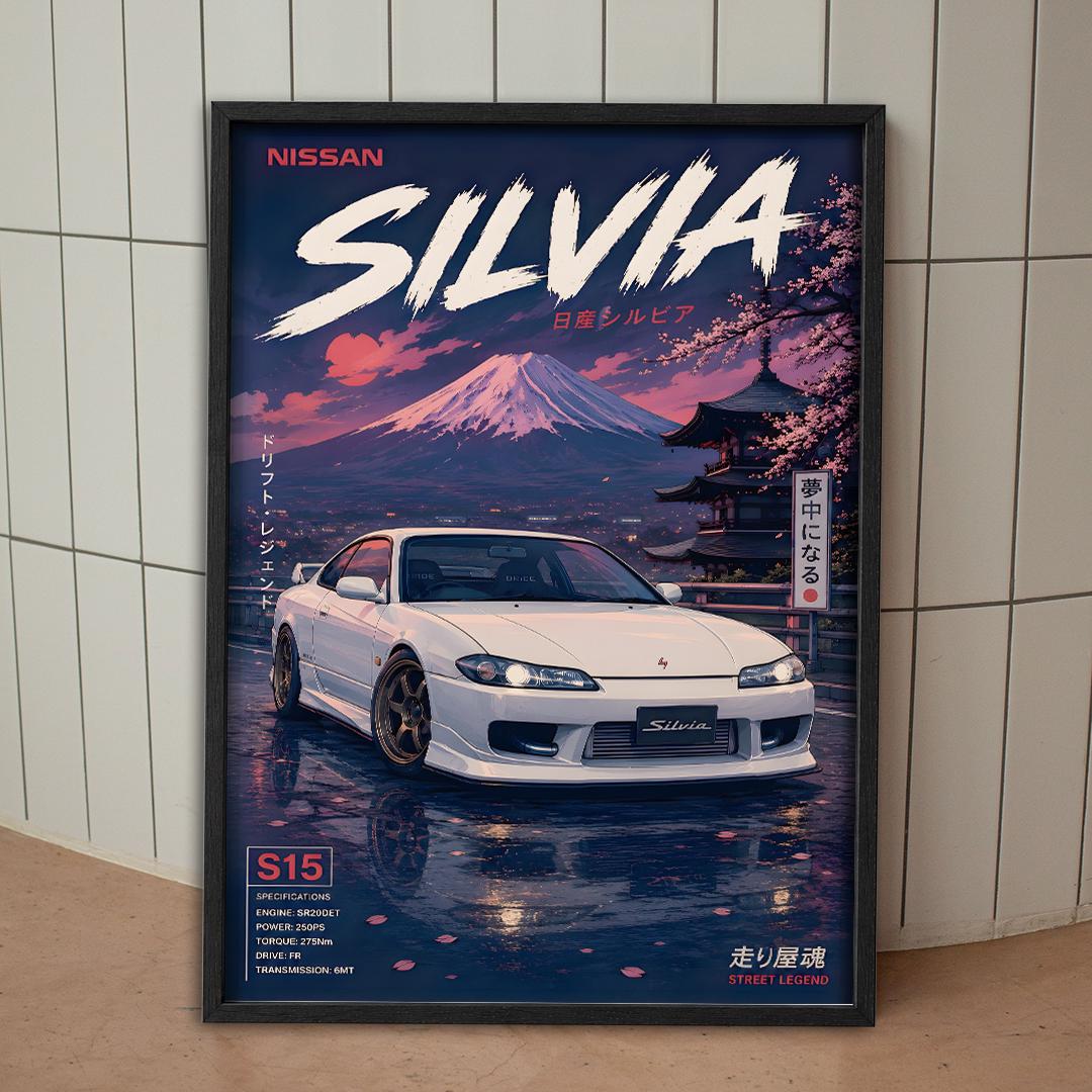Nissan Silvia Poster - Etsy