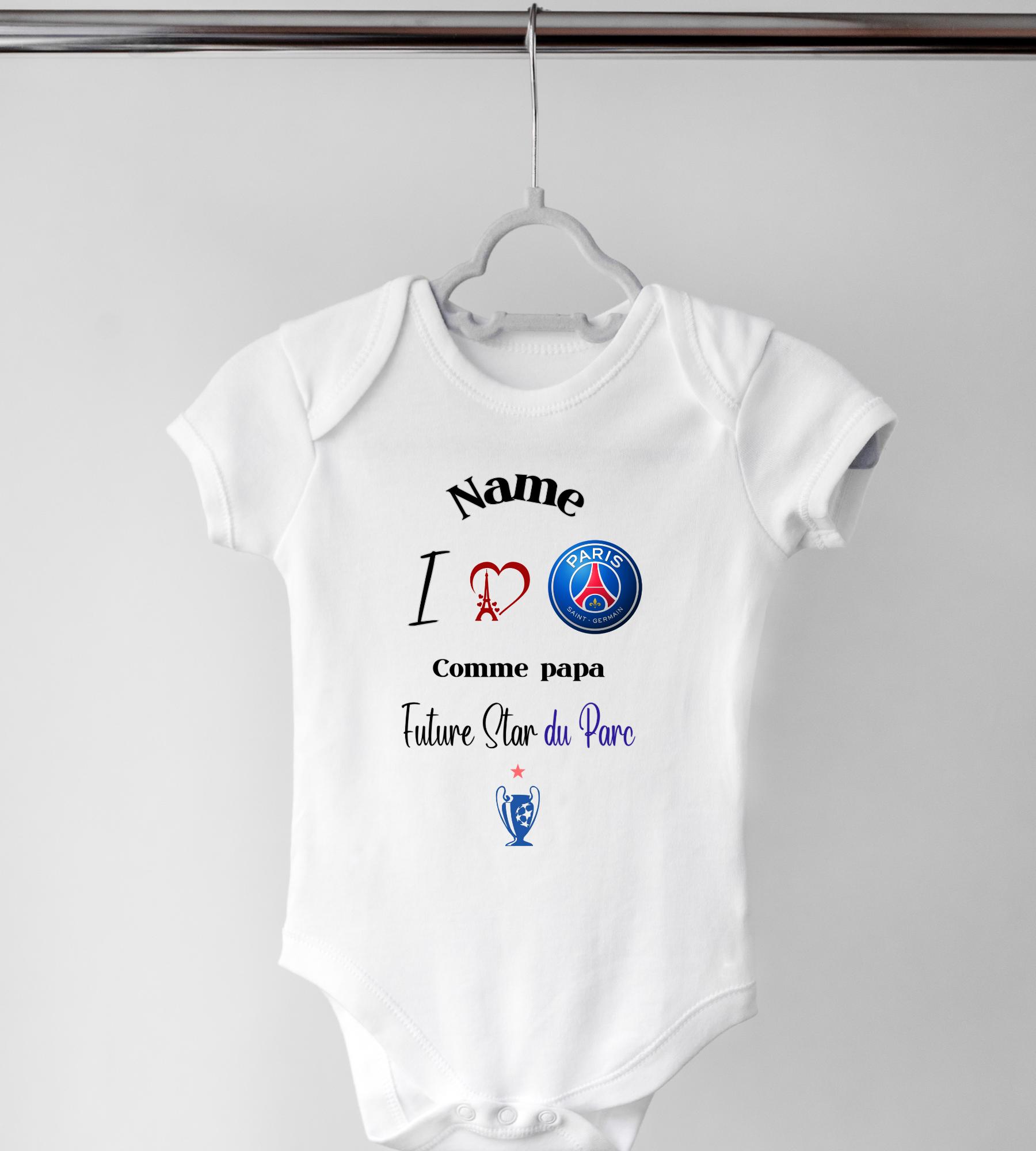 Body Bebe Fille X Body Bébé Fille PSG Collection Officielle