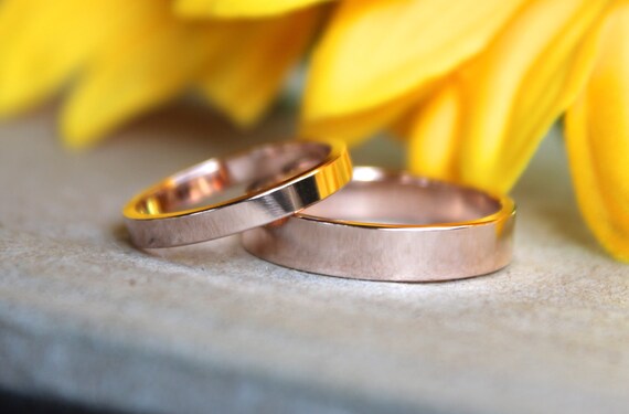 Anillos de boda outlet rose gold