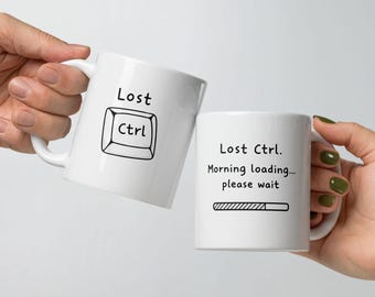 Lost ctrl Kaffeetasse - Programmierer Geschenk für Technikliebhaber