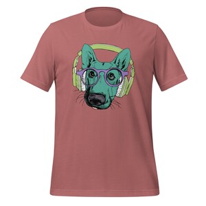 German Shepherd in Space T-Shirt – Funny Dog Lover Tee – Unisex Space Graphic Shirt – Gift for Dog and Sci-Fi Fans